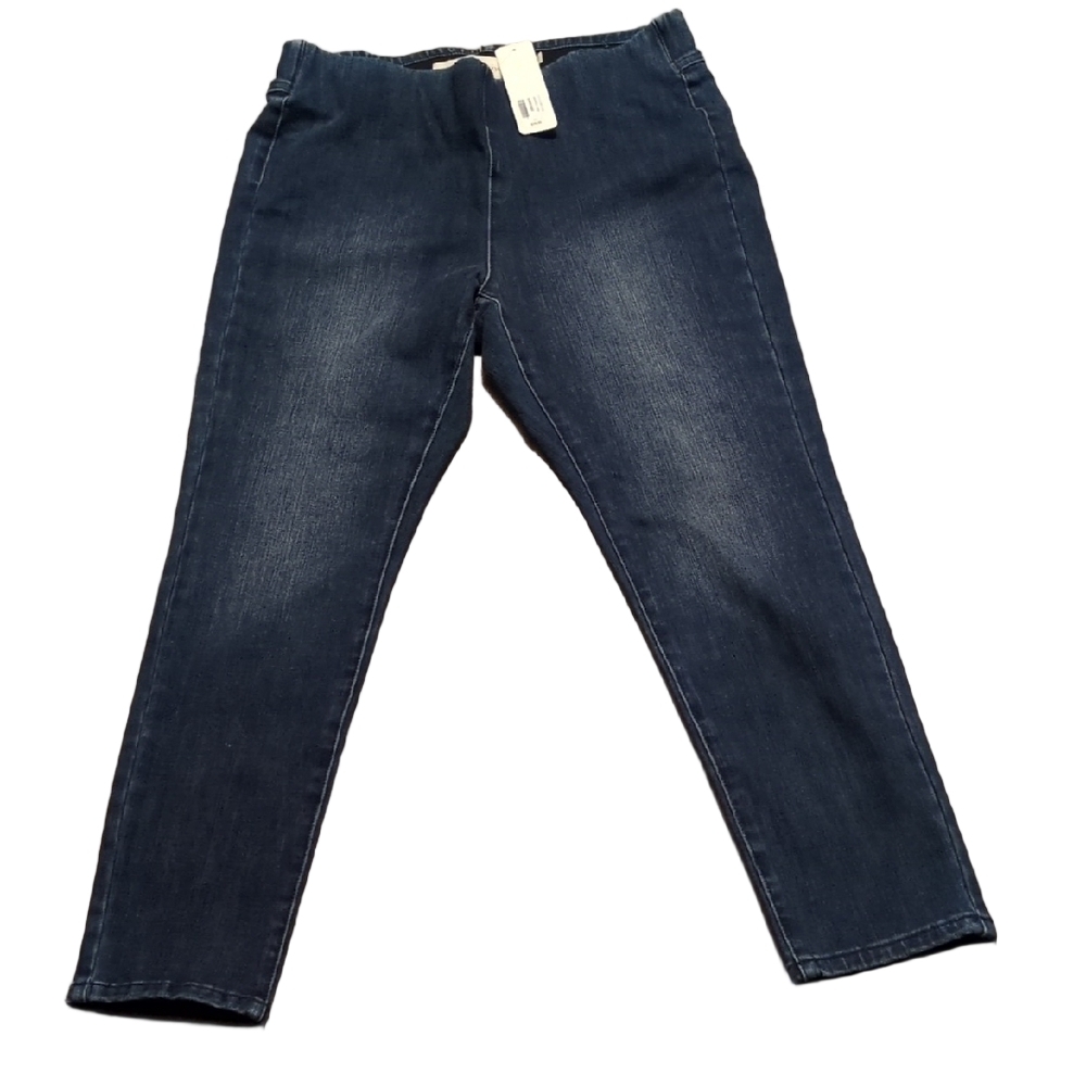 Soft Surroundings Petite The Ultimate Leggings Pull On Denim Pants Size PS